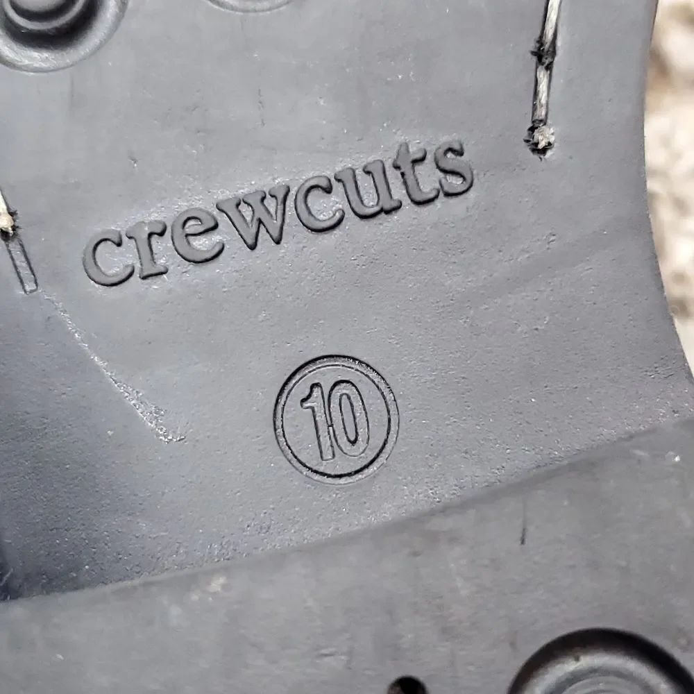 Crewcuts Black Leather Dress Shoes